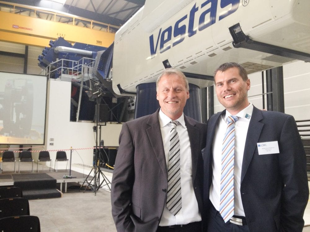 LORC test bench Ralf and Morten