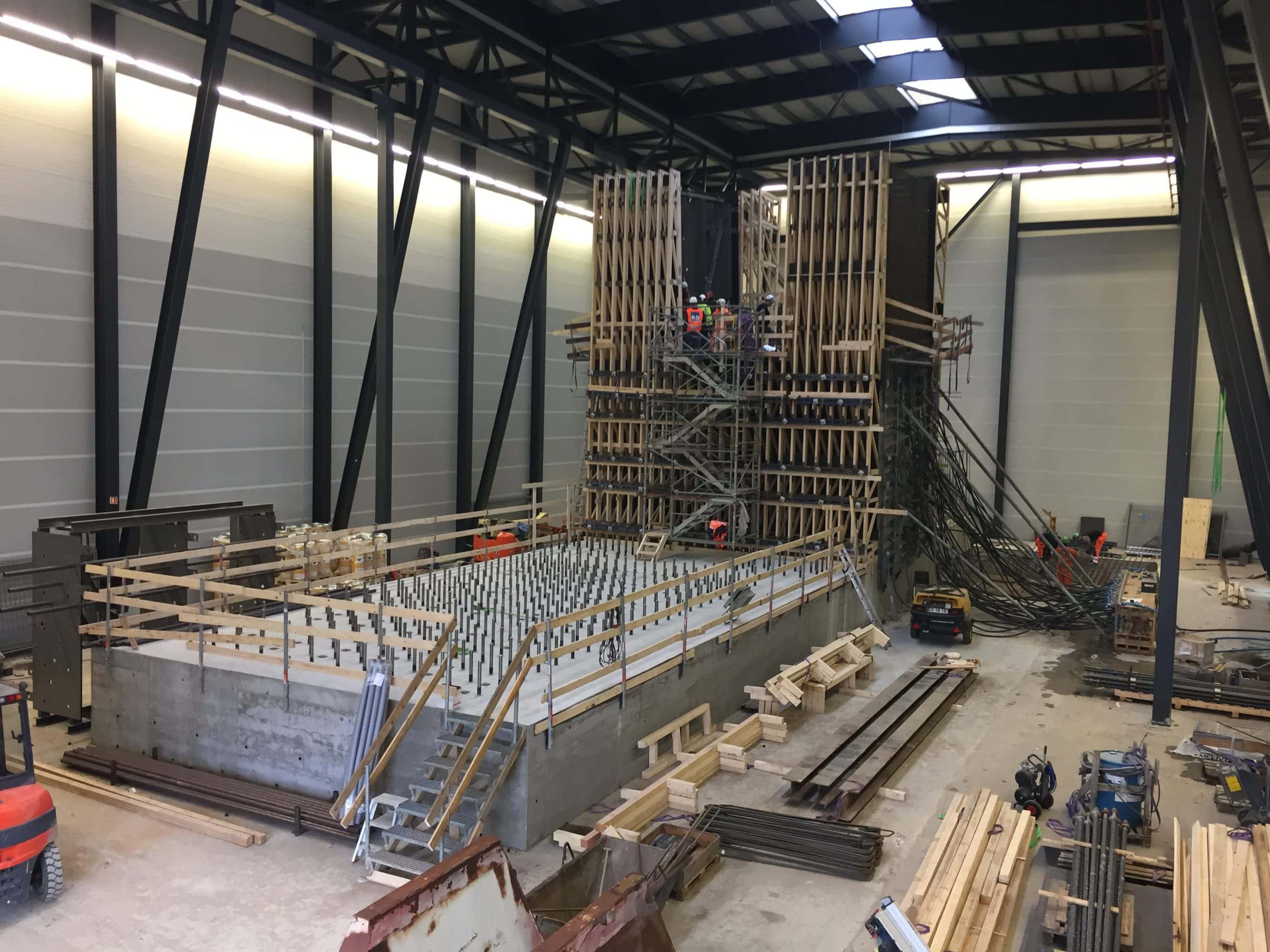 EUDP Nacelle test bench foundation